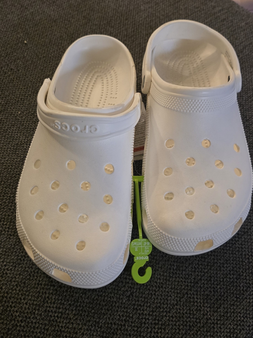 CROCS White Classic Unisex Clog